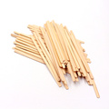 Food grade disposable natural bamboo material coffee mixing stick stirrers